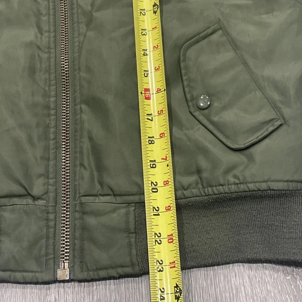 Northern Explosion NXP GST F-14 Operator Green Flight Bomber Jacket MA-1‎ Size M